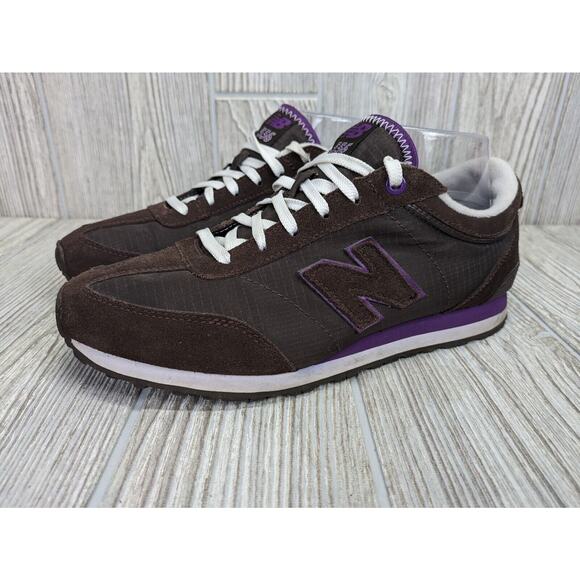 New Balance 556 Shoes Women 8.5 Brown Purple Classic Grunge Y2K Kurt Cobain - Picture 4 of 10